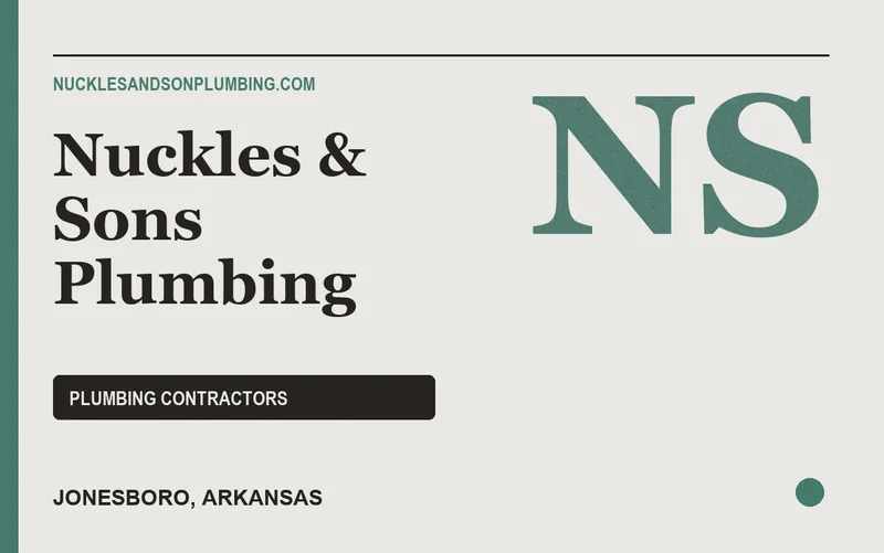 Nuckles & Sons Plumbing in Jonesboro, Arkansas