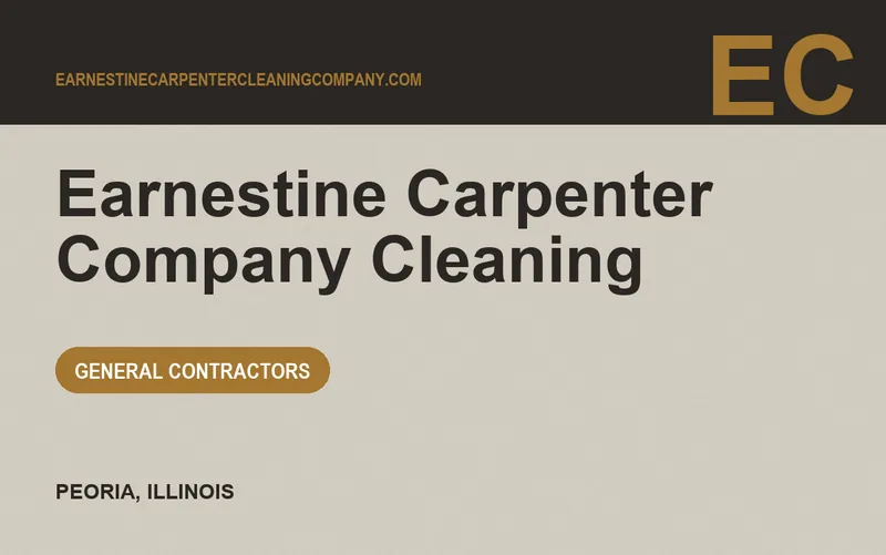 Earnestine Carpenter Company Cleaning in Peoria, Illinois