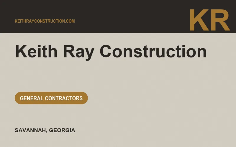 Keith Ray Construction in Savannah, Georgia
