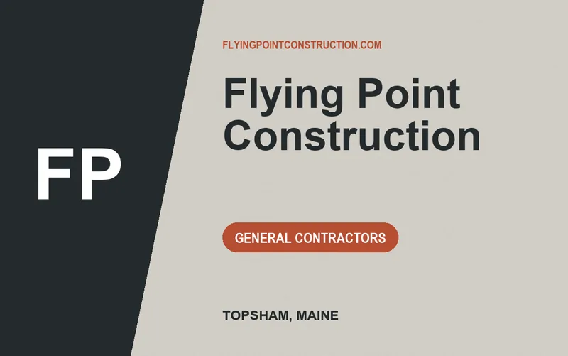 Flying Point Construction in Topsham, Maine