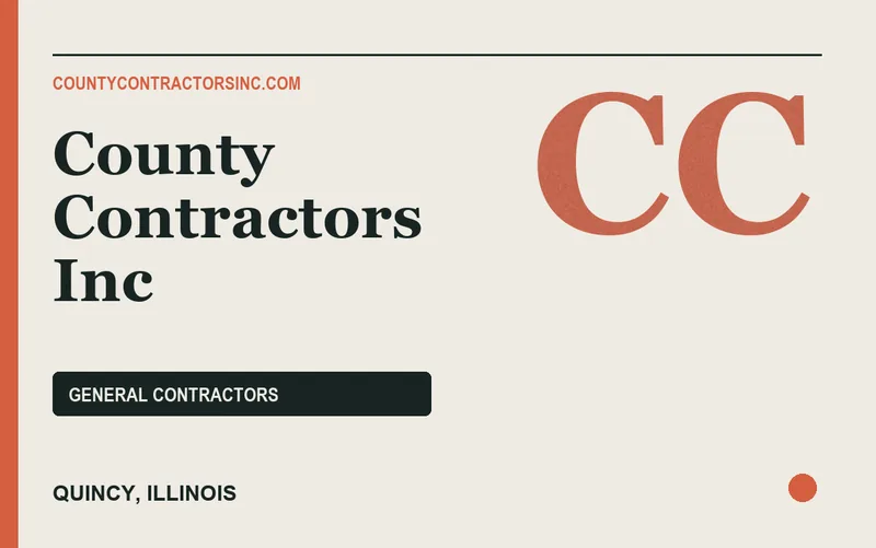 County Contractors Inc in Quincy, Illinois