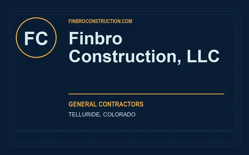 Finbro Construction, LLC in Telluride, Colorado