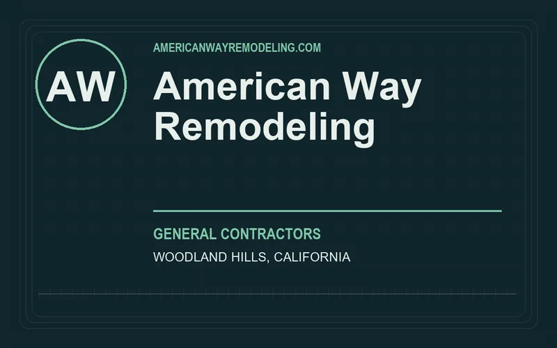 American Way Remodeling in Woodland Hills, California