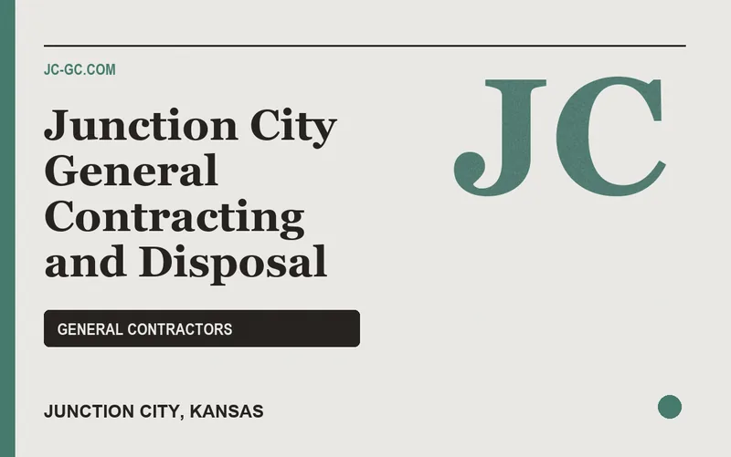Junction City General Contracting and Disposal in Junction City, Kansas