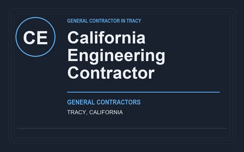California Engineering Contractor in Tracy, California