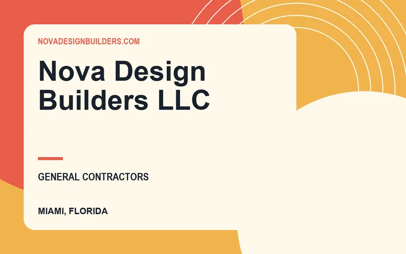 Nova Design Builders LLC in Miami, Florida