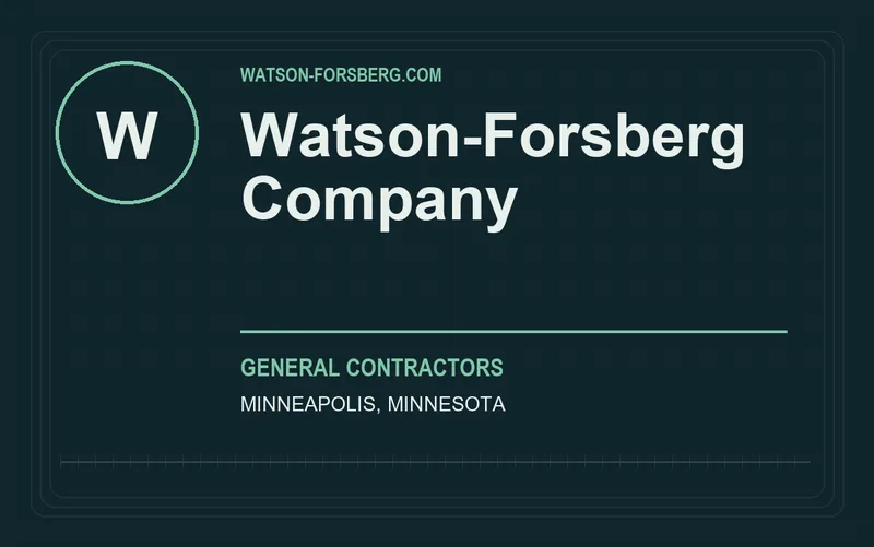 Watson-Forsberg Company in Minneapolis, Minnesota