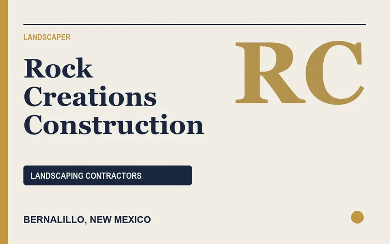 Rock Creations Construction in Bernalillo, New Mexico