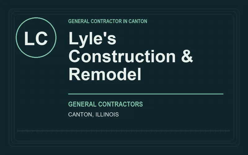 Lyle's Construction & Remodel in Canton, Illinois