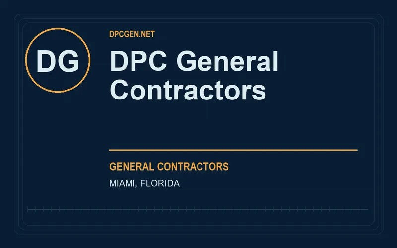 DPC General Contractors in Miami, Florida