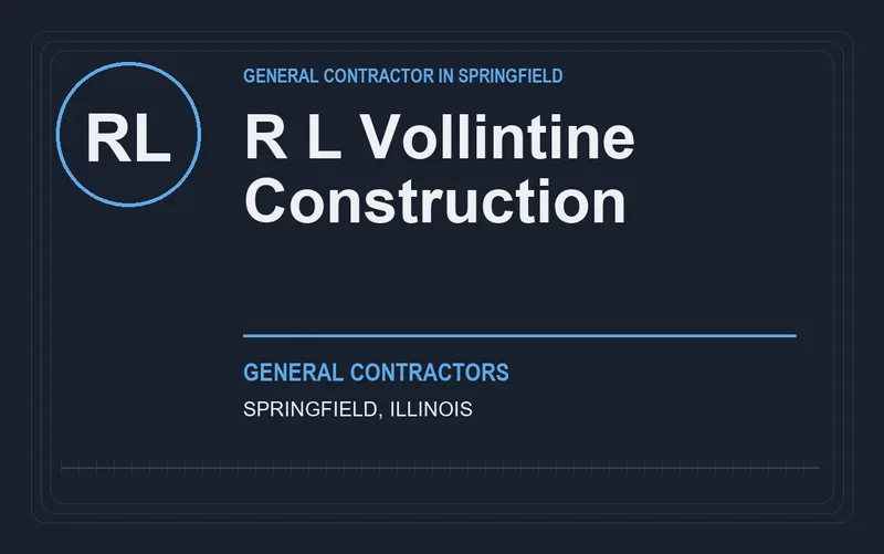 R L Vollintine Construction in Springfield, Illinois