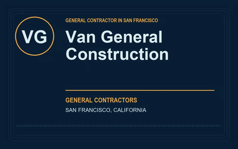 Van General Construction in San Francisco, California