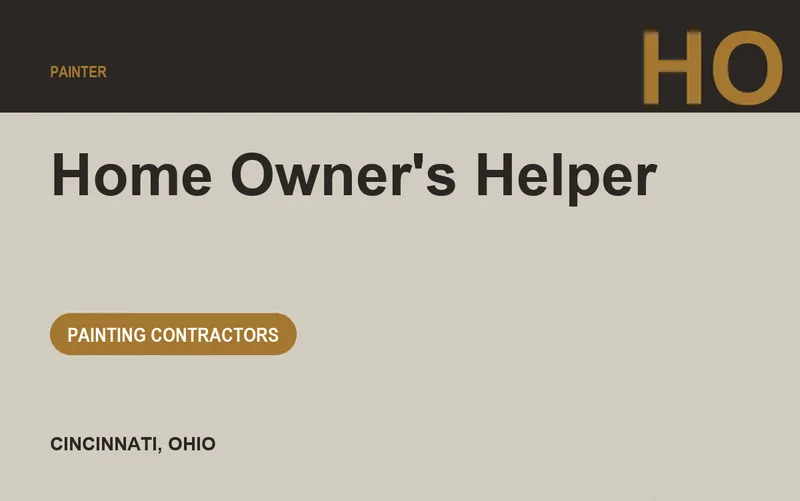 Home Owner's Helper in Cincinnati, Ohio
