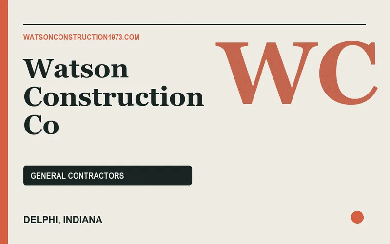 Watson Construction Co in Delphi, Indiana