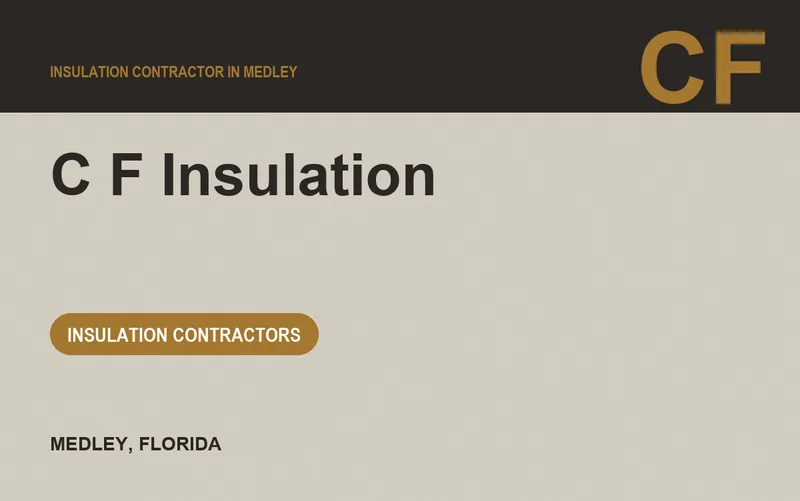 C F Insulation in Medley, Florida