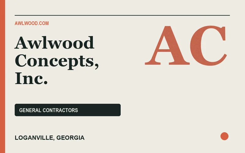 Awlwood Concepts, Inc. in Loganville, Georgia