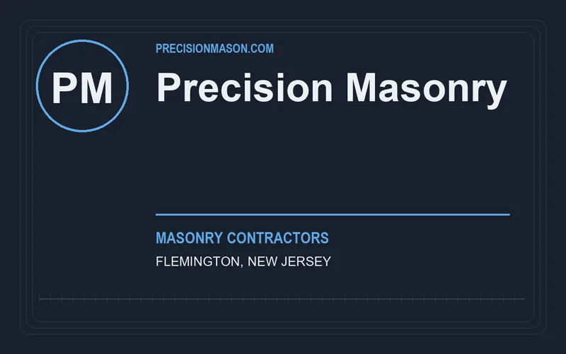 Precision Masonry in Flemington, New Jersey