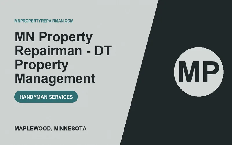 MN Property Repairman - DT Property Management in Maplewood, Minnesota