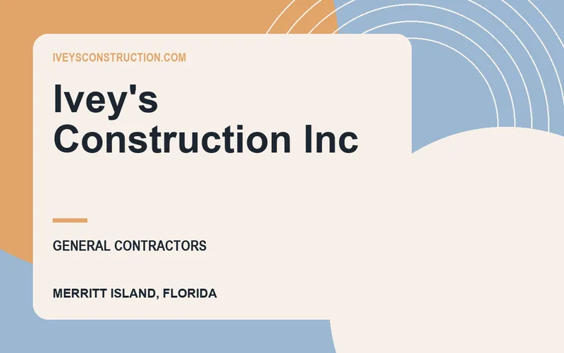 Ivey's Construction Inc in Merritt Island, Florida