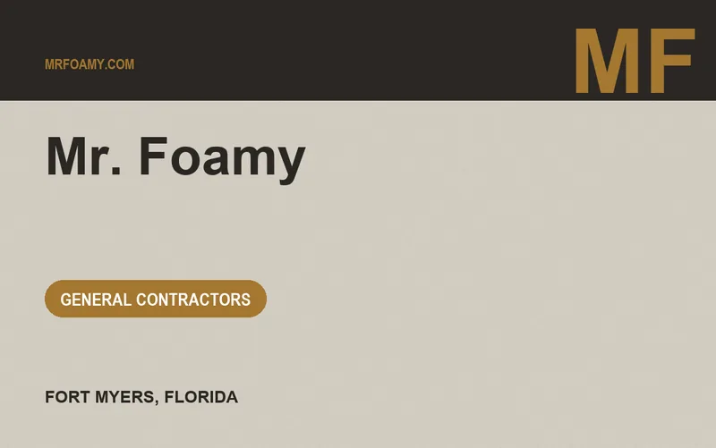 Mr. Foamy in Fort Myers, Florida