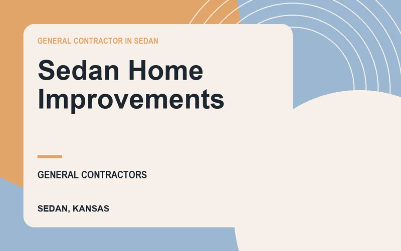 Sedan Home Improvements in Sedan, Kansas