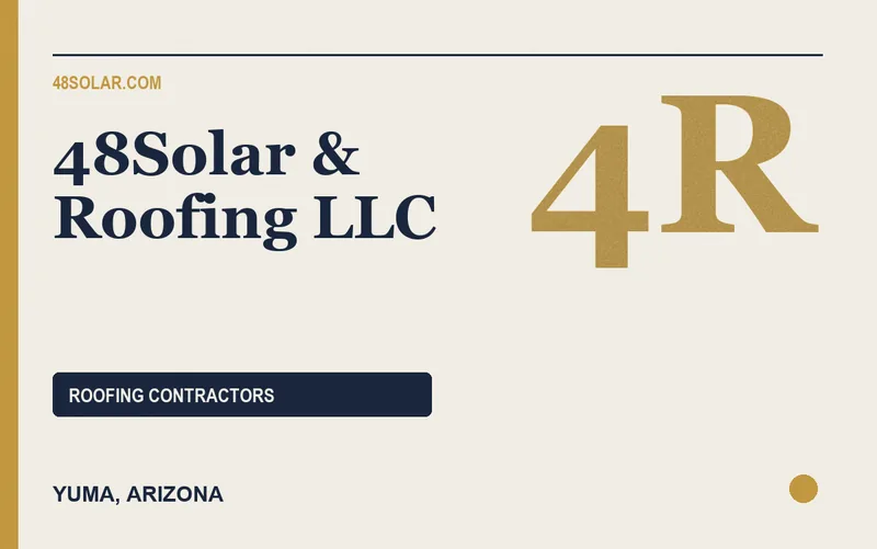 48Solar & Roofing LLC in Yuma, Arizona