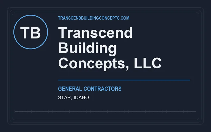 Transcend Building Concepts, LLC in Star, Idaho