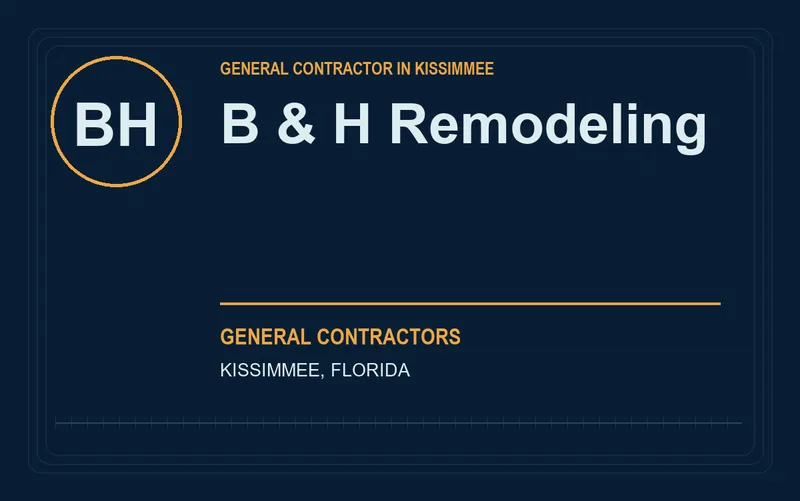 B & H Remodeling in Kissimmee, Florida