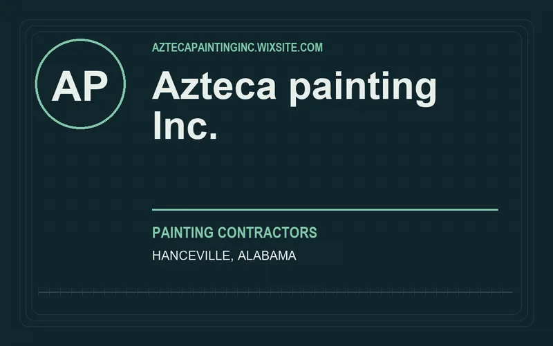 Azteca painting Inc. in Hanceville, Alabama