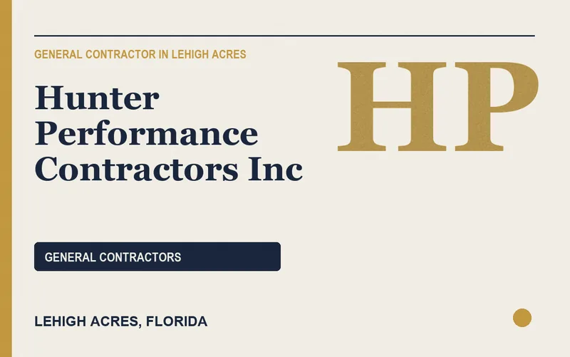 Hunter Performance Contractors Inc in Lehigh Acres, Florida