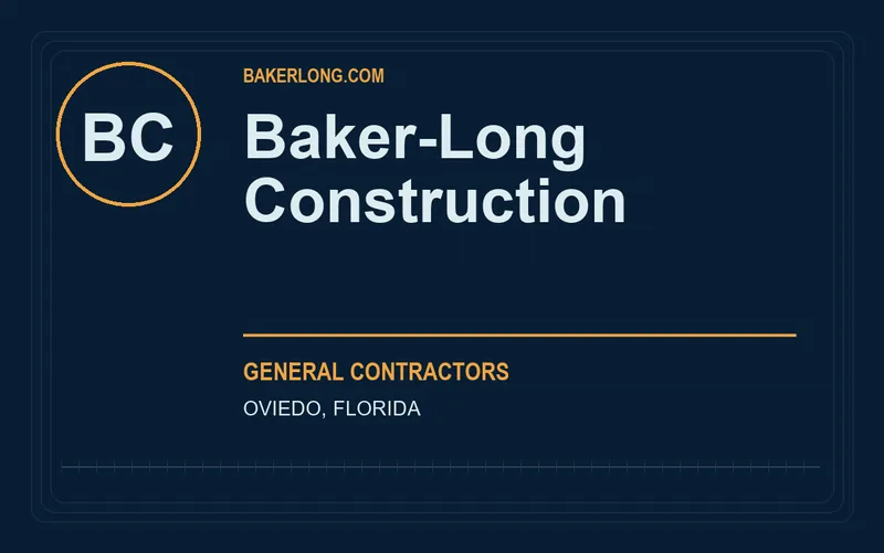 Baker-Long Construction in Oviedo, Florida