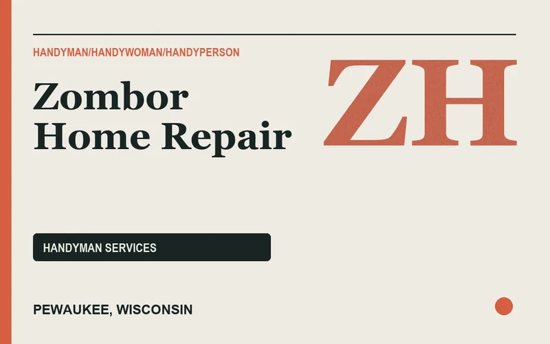 Zombor Home Repair in Pewaukee, Wisconsin