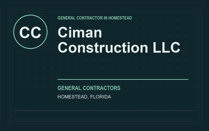 Ciman Construction LLC in Homestead, Florida