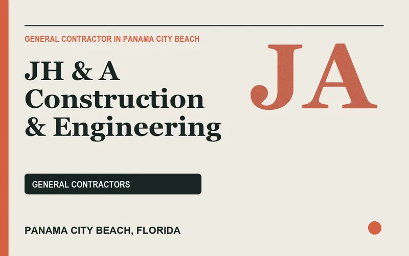 JH & A Construction & Engineering in Panama City Beach, Florida
