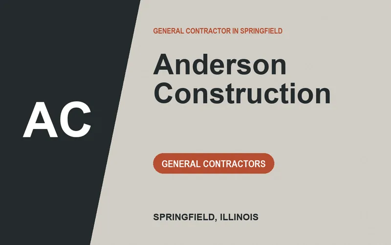Anderson Construction in Springfield, Illinois