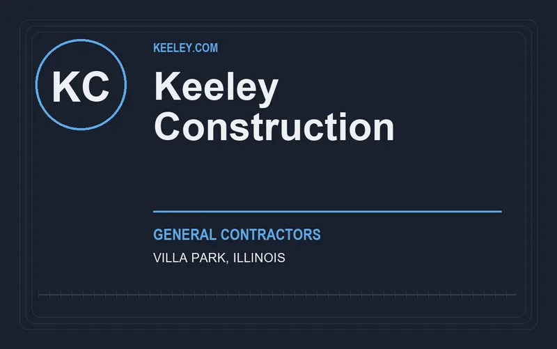 Keeley Construction in Villa Park, Illinois