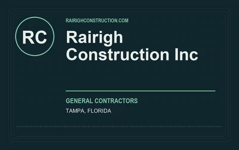 Rairigh Construction Inc in Tampa, Florida