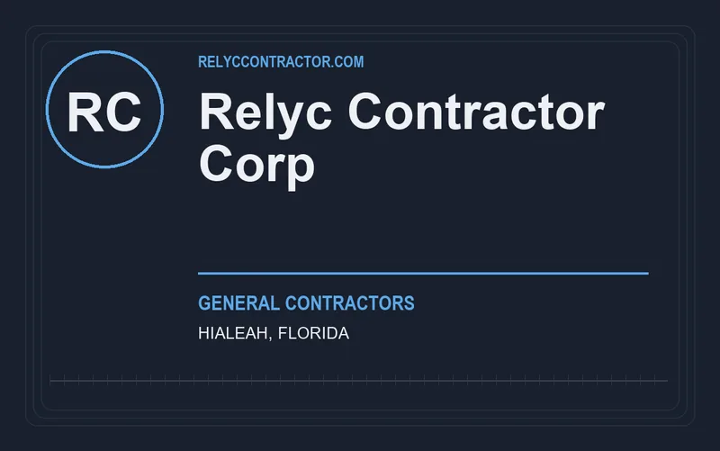Relyc Contractor Corp in Hialeah, Florida