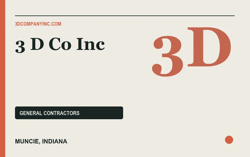 3 D Co Inc in Muncie, Indiana