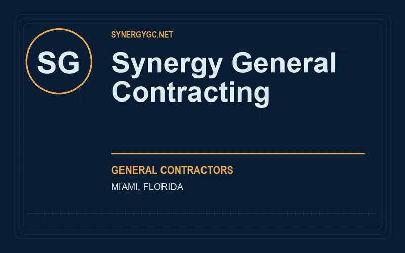 Synergy General Contracting in Miami, Florida