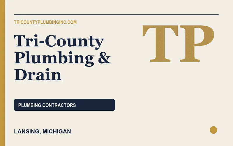 Tri-County Plumbing & Drain in Lansing, Michigan