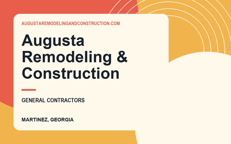 Augusta Remodeling & Construction in Martinez, Georgia