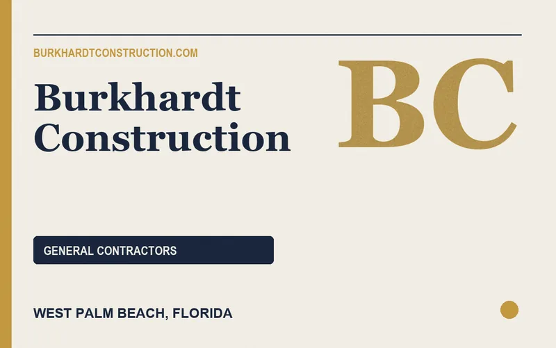 Burkhardt Construction in West Palm Beach, Florida