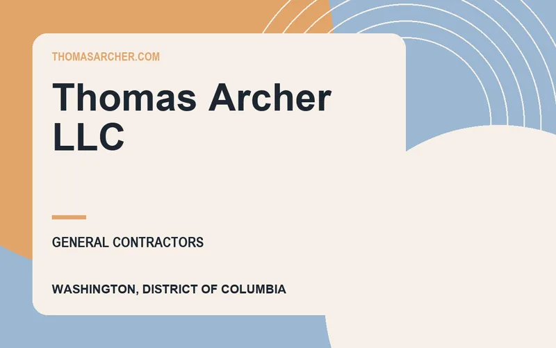Thomas Archer LLC in Washington, District of Columbia
