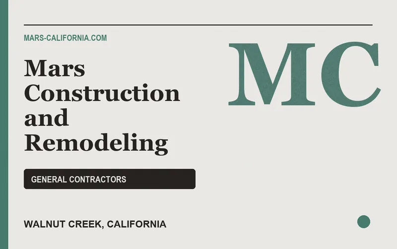 Mars Construction and Remodeling in Walnut Creek, California