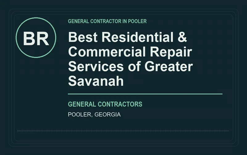 Best Residential & Commercial Repair Services of Greater Savanah in Pooler, Georgia
