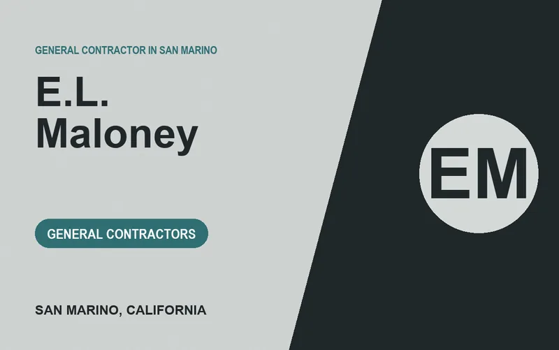 E.L. Maloney in San Marino, California