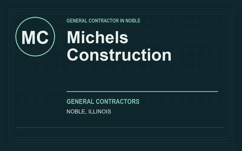 Michels Construction in Noble, Illinois