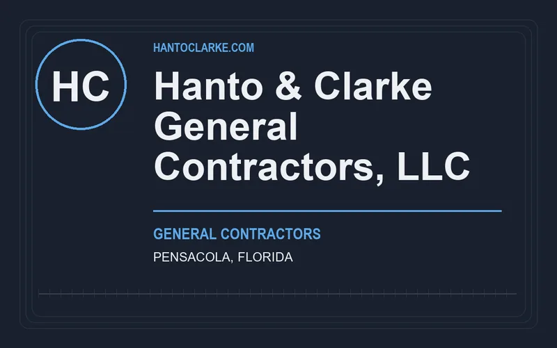 Hanto & Clarke General Contractors, LLC in Pensacola, Florida