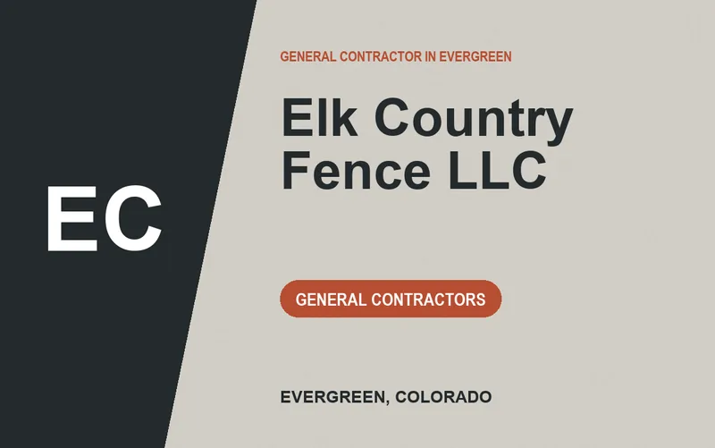 Elk Country Fence LLC in Evergreen, Colorado